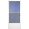 Image 2 : New Larson Southport 32-in x 81-in White Mid-View Tempered Glass Storm Door