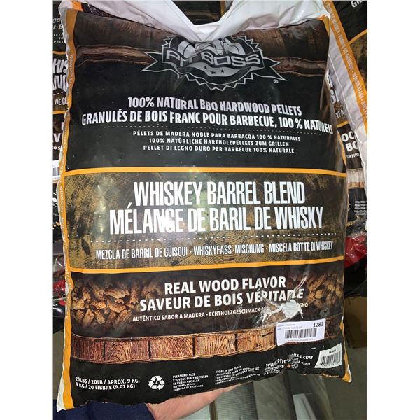 New Pit Boss Whiskey Barrel Bend Natural BBQ Hardwood Pellets 20Lbs