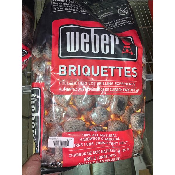 New Weber Charcoal BBQ Briquettes 20Lbs