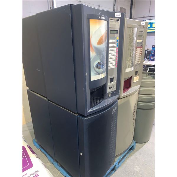 Saeco 8P "Coffee Time" Hot Drink Vending Machine - in from a closed coin operated company includes k