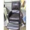 Image 2 : Leather Recliner Chair - Some Wear as seen in photos