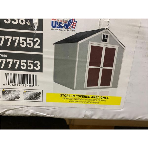 New Heartland, Belmont 8'x10' Ready to Assemble Shed Kit on pallet - we can load onto trailer with f