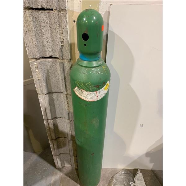 Green Oxygen Tank