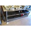 Image 1 : 8' S/S Table w/Double Overshelf