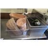 Image 1 : Lot of Cambros (3) w/Sandwich Baskets