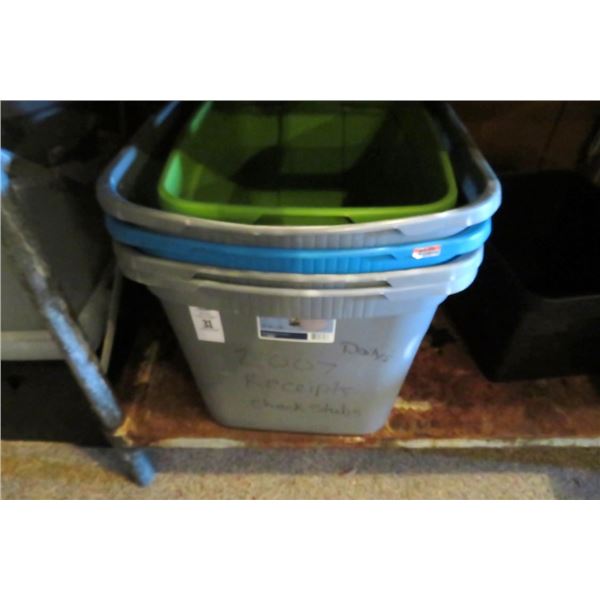 Asst. Storage Bins (12)