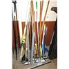 Image 1 : Lot of Brooms, Squeegee & Mops