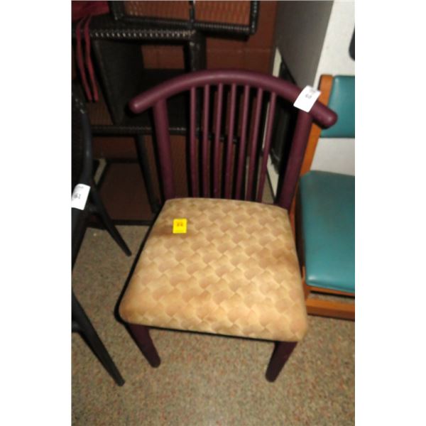 32-Tubular Spindle Back Padded Chairs - 32 X $