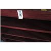 Image 2 : Mahogany 4 Shelf Cabinet