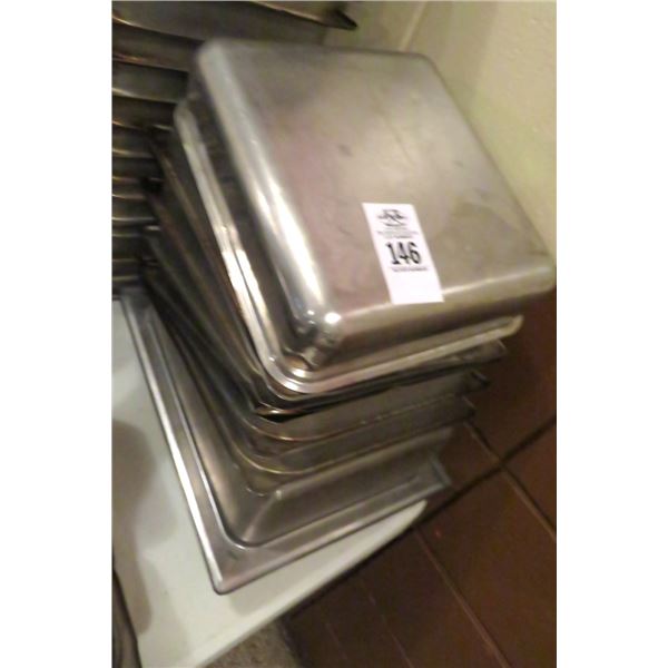 9-Half Size Insert Pans - 9 X $