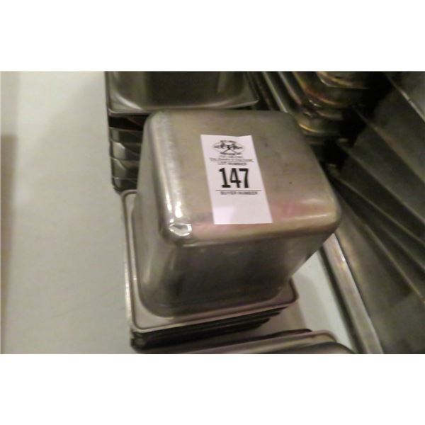 5-Sixth Size Insert Pans - 5 X $