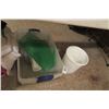 Image 2 : Linens & Storage Tubs