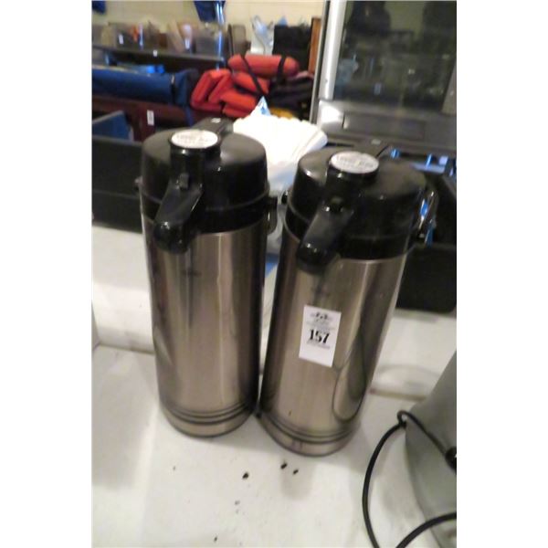 2-Coffee Lever Pots - 2 X $