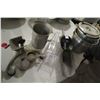 Image 1 : Lot of Scoops & Condiment Round Serving Pans