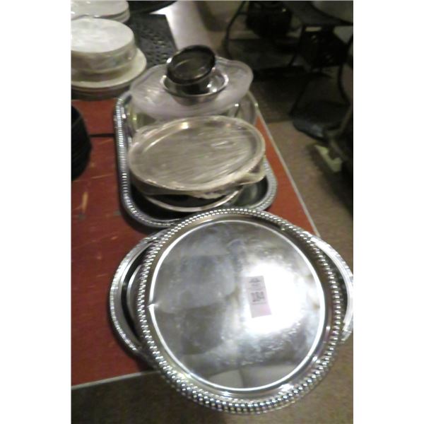 Lot of Serving Trays