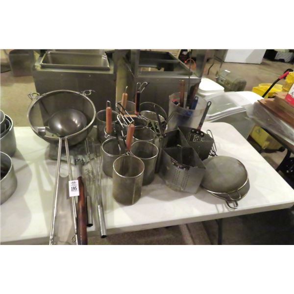 Lot of Strainers