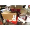 Image 3 : Paper Bags, Cup Lids, Supplies On Shelves
