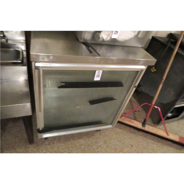 True 2' Rolling Worktop Cooler