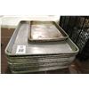 Image 2 : 12-Half Sheet Pans - 12 X $