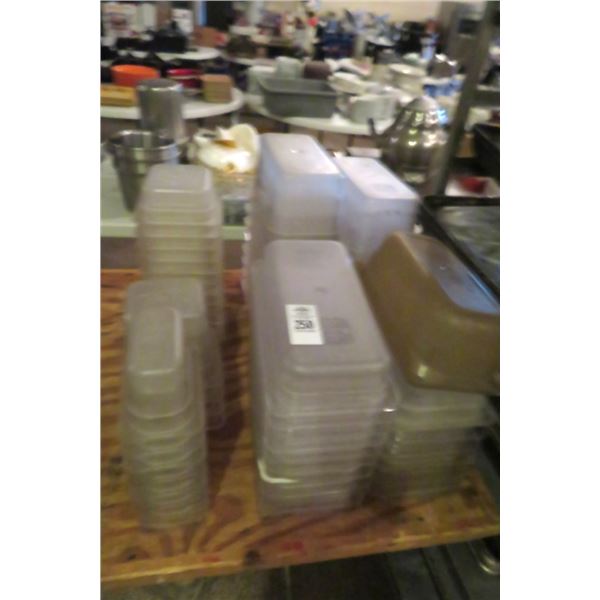 58-Cambro Eighth/Sixth/Third Pans - 58 X $