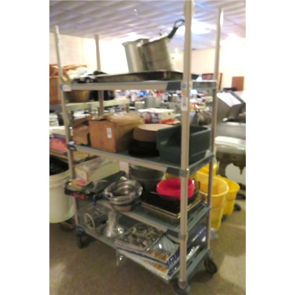 4 Shelf Metro Cart