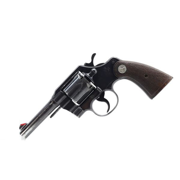4/10 , COLT , MODEL: OFFICIAL POLICE , CALIBER, .38 SPL