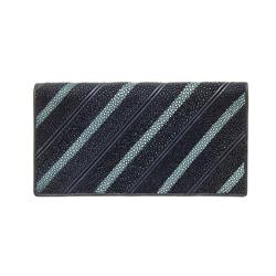 Stingray Hide Checkbook Unisex Wallet (ACT-077)