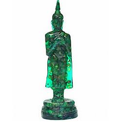 120ct. Good Green Sapphire Buddha Figure Statue RETAIL $500 (GEM-2937)