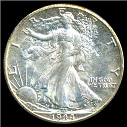 1944D Walking Liberty Half Dollar Choice UNC (COI-4004)