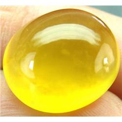 14.35ct. Natural Yellow Mexico Opal Cabochon RETAIL $2000 (GEM-2964)