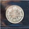 Image 1 : Canada 10 Cents 1913 Small Leaves CCCS Almost Uncirculated