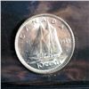 Image 1 : Canada 10 Cents 1949 ICCS Mint State