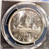 Image 1 : Canada $1.00 1947 blunt PCGS Mint State 64