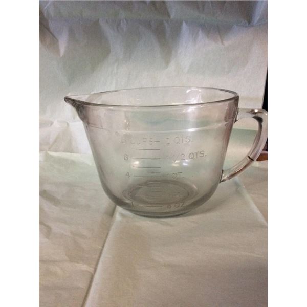 Anchor 8 cups to quarts glass measuring bowl