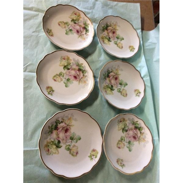 Germany 6 inch round decorative   Flower plates