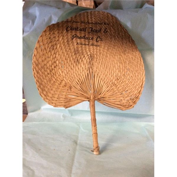 Advertising fan feed from the checkerboard bag