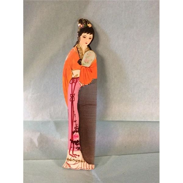 Made in China wooden geisha wooden comb
