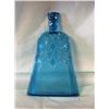 Image 1 : Blue glass candy dish