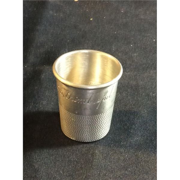 2 inches high and 2 inches wide pewter by POOLE