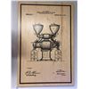 Image 1 : "The Mean Bean" wooden coffee shop sign from the Blockbuster partial animated movie - approx. 24in x