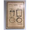 Image 1 : "The Mean Bean" wooden coffee shop sign from the Blockbuster partial animated movie - approx. 30in x