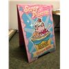 Image 1 : "Scoop Princess" sandwich board advertisement sign from the Blockbuster partial animated movie - app