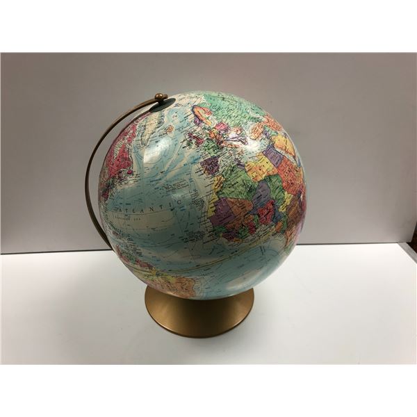 Vintage world globe