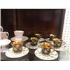 Image 1 : 34 pcs of vintage bone china/ porcelainware - small teapot set/ demitasse coffee sets & tea cups