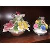 Image 3 : Group of 7 bone chine florals