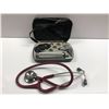Image 1 : 2 vintage physicians instruments - stethoscope & otoscope