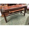 Image 3 : 3 pc wooden living room table set