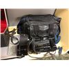 Image 3 : LG DVD player/ Sony Handy Cam video recorder & vintage polaroid camera