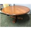 Image 1 : Solid maple round coffee table