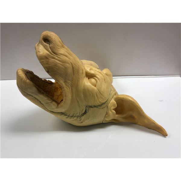 Foam Hell Hound head from special effects studio - approx. 13in x 12in x 11in